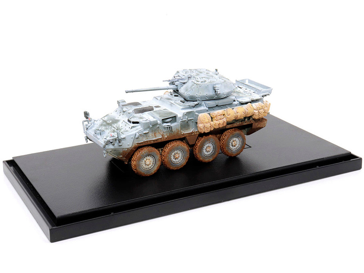 United States M1296 Stryker ICV (Infantry Carrier Vehicle) Dragoon Olive Drab (Snowy Version) "2nd Cav. Germany" (2020) "NEO Dragon Armor" Series 1/72 Plastic Model by Dragon Models Dragon Models