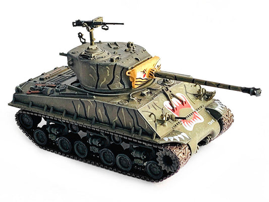 United States M4A3E8 Sherman "Tiger Face" Tank "24th Infantry Div. Han River Korea" (1951) "NEO Dragon Armor" Series 1/72 Plastic Model by Dragon Models Dragon Models