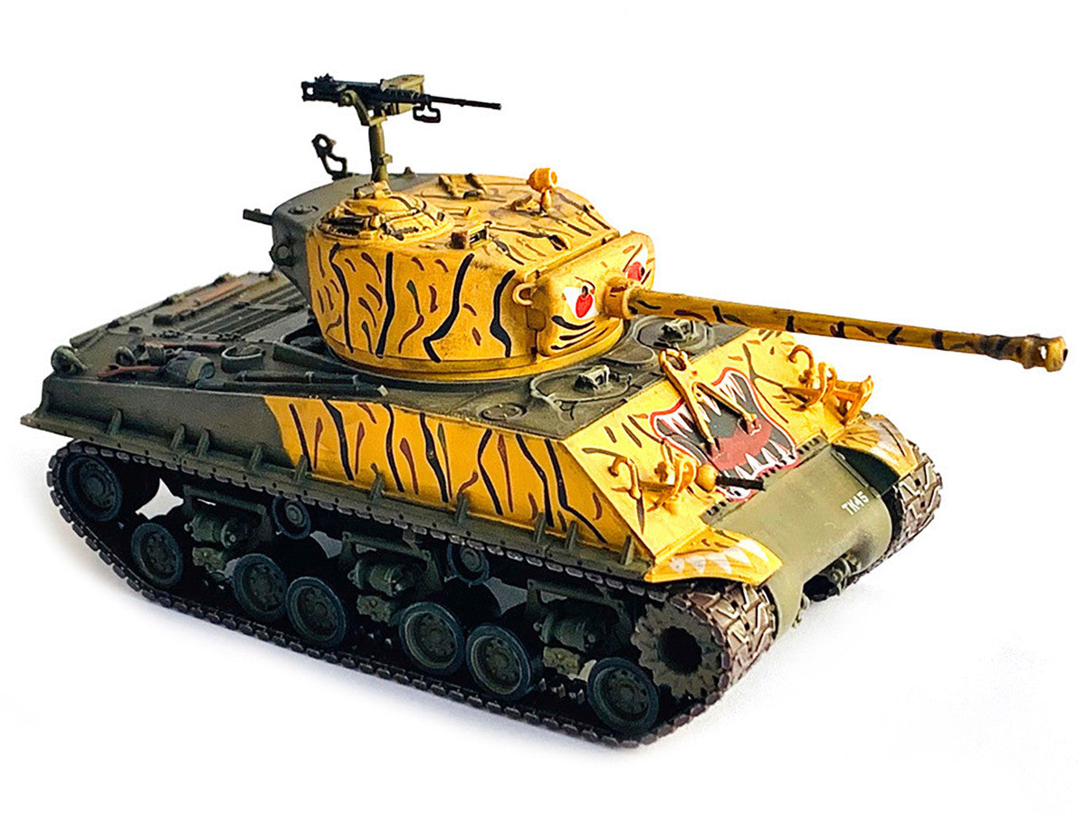 United States M4A3E8 Sherman "Tiger Face" Tank "24th Infantry Div. Korea" (1951) "NEO Dragon Armor" Series 1/72 Plastic Model by Dragon Models-2