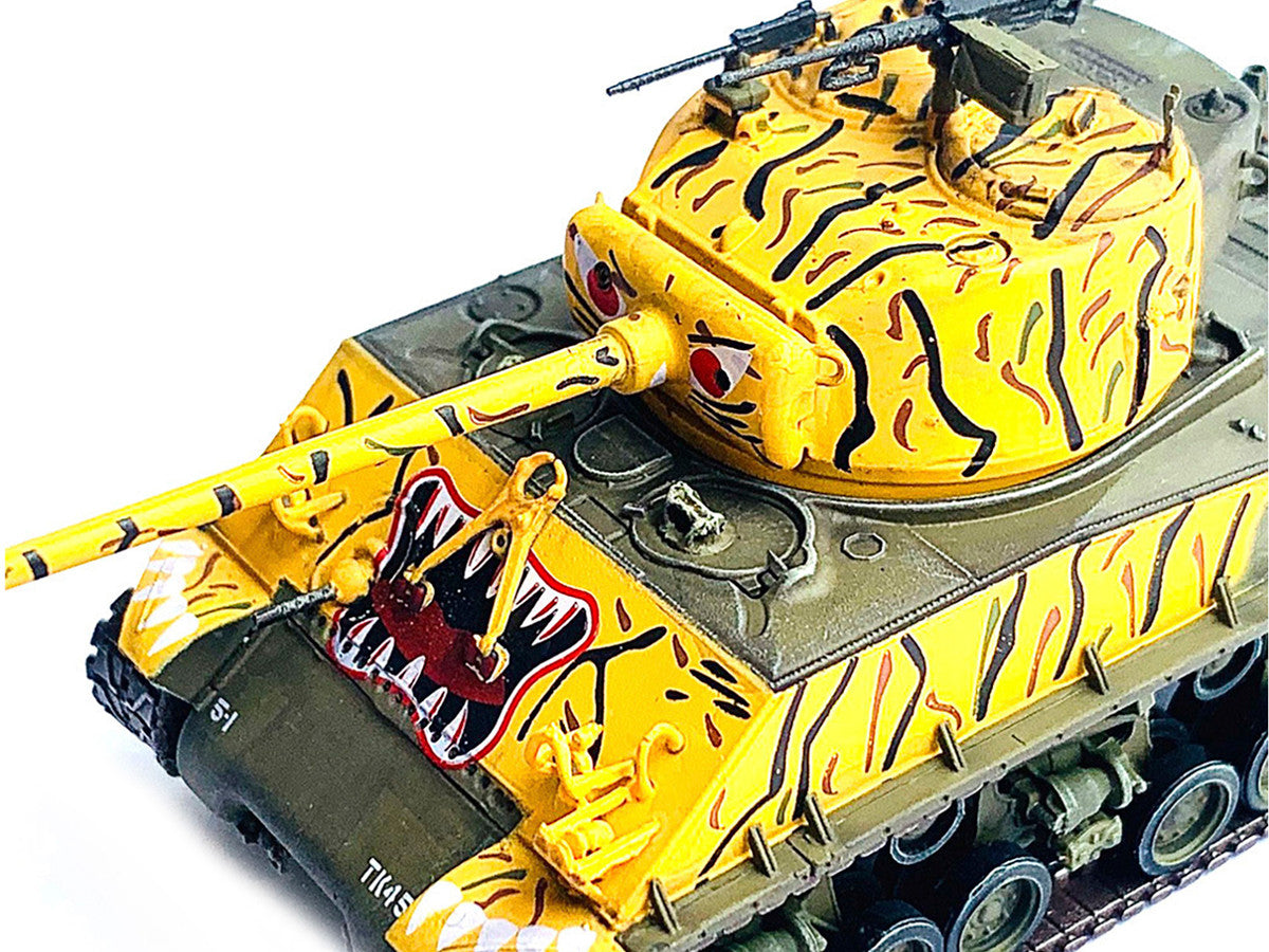 United States M4A3E8 Sherman "Tiger Face" Tank "24th Infantry Div. Korea" (1951) "NEO Dragon Armor" Series 1/72 Plastic Model by Dragon Models-1