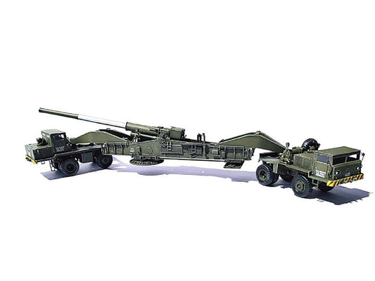 United States M65 Atomic Cannon "Atomic Annie" Artillery Olive Drab "Traveling Mode" US Army "NEO Dragon Armor" Series 1/72 Plastic Model by Dragon Models Dragon Models