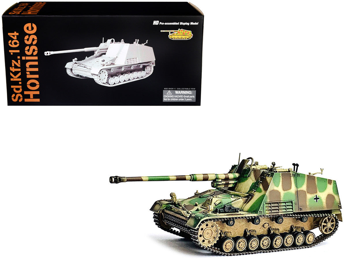German Sd.Kfz.164 Hornisse "Nashorn" Armored Vehicle "German Army" "NEO Dragon Armor" Series 1/72 Plastic Model by Dragon Models Dragon Models