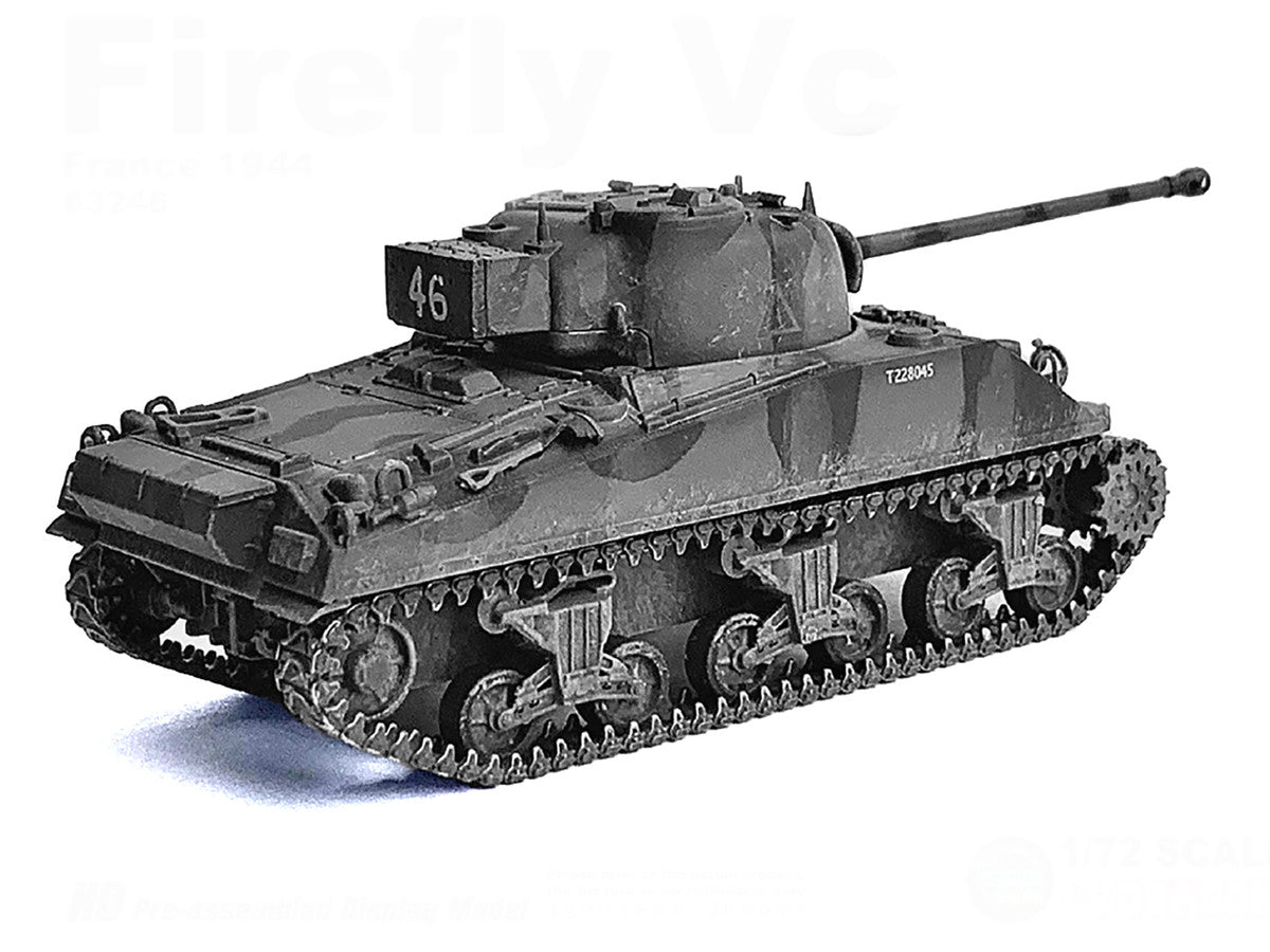 British Sherman Firefly VC Tank "4th/7th Royal Dragoon Guard 8th Armoured Brigade France" (1944) "NEO Dragon Armor" Series 1/72 Plastic Model by Dragon Models Dragon Models