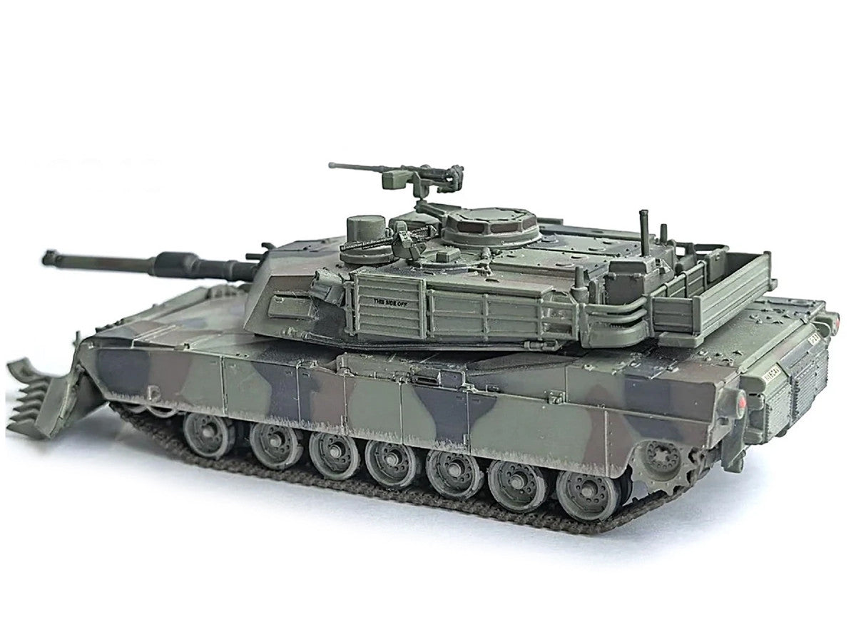 United States M1A2 SEP (System Enhancement Package) Tank with Mine Plow (Plowing Mode) "United States Army 1st Battalion 16th Cav. Reg. Fort Knox" (2002)" Green Camouflage "NEO Dragon Armor" Series 1/72 Plastic Model by Dragon Models Dragon Models