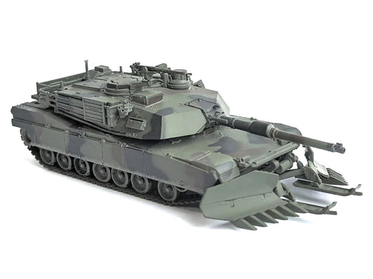 United States M1A2 SEP (System Enhancement Package) Tank with Mine Plow (Plowing Mode) "United States Army 1st Battalion 16th Cav. Reg. Fort Knox" (2002)" Green Camouflage "NEO Dragon Armor" Series 1/72 Plastic Model by Dragon Models Dragon Models
