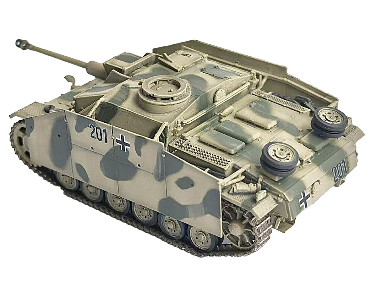 Germany StuG.III Ausf.G Early Production Tank with Schurzen #201 "StuG Brigade 242 Italy" (1943) "NEO Dragon Armor" Series 1/72 Plastic Model by Dragon Models-1