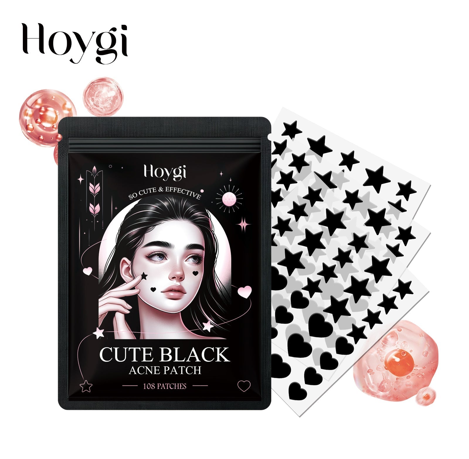 Cute Black Acne Patch Tri Light Beauty