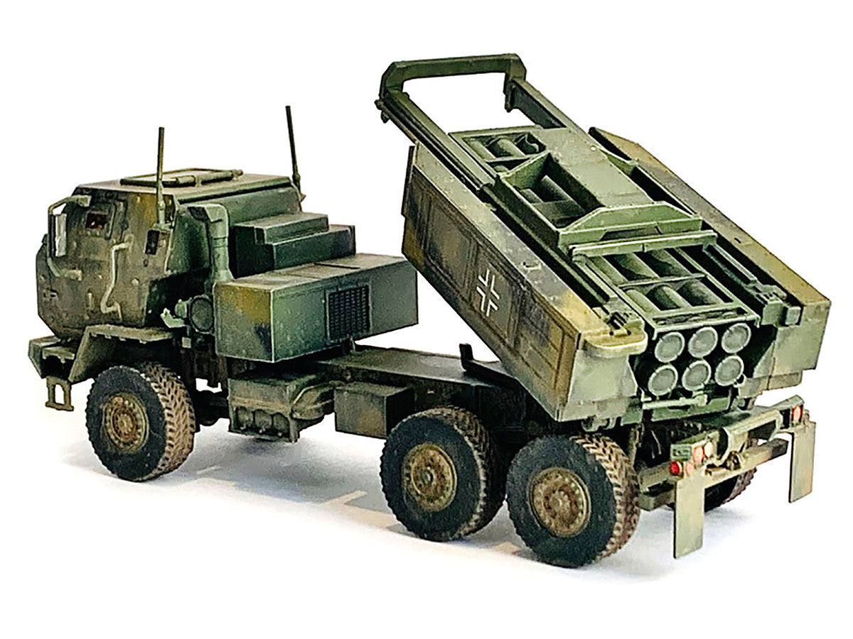 Ukraine M142 High Mobility Artillery Rocket System (HIMARS) Green Camouflage "NEO Dragon Armor" Series 1/72 Plastic Model by Dragon Models Dragon Models