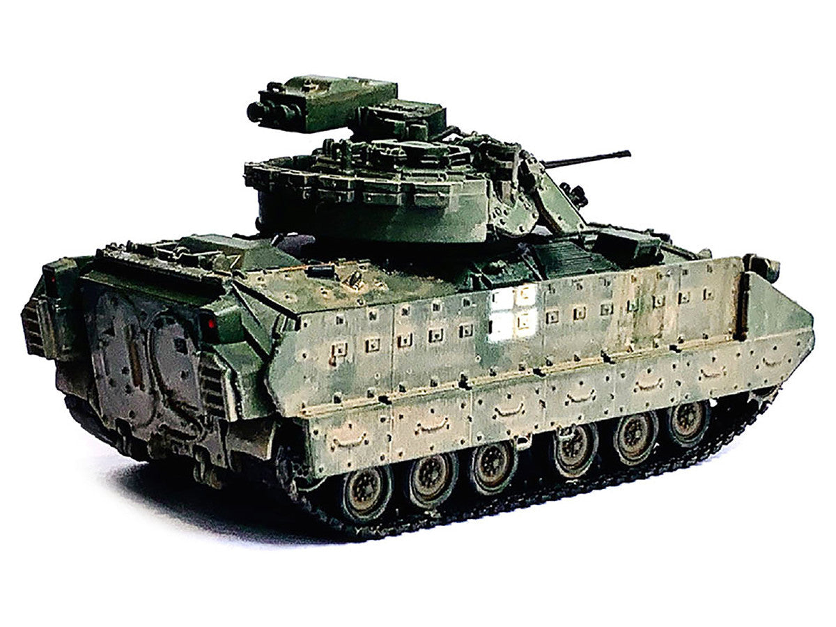 Ukraine M2A2 ODS Light Tank Green Camouflage (Weathered) "NEO Dragon Armor" Series 1/72 Plastic Model by Dragon Models Dragon Models