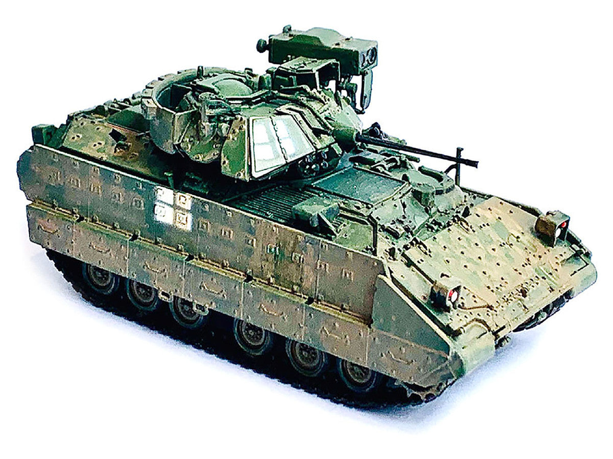 Ukraine M2A2 ODS Light Tank Green Camouflage (Weathered) "NEO Dragon Armor" Series 1/72 Plastic Model by Dragon Models Dragon Models