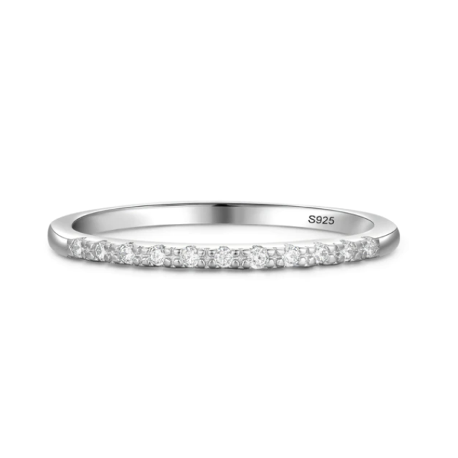 Minimalist Fine Silver Rings