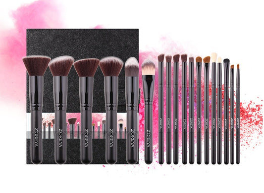 18pcs man-made fiber makeup set LadyShow.Store