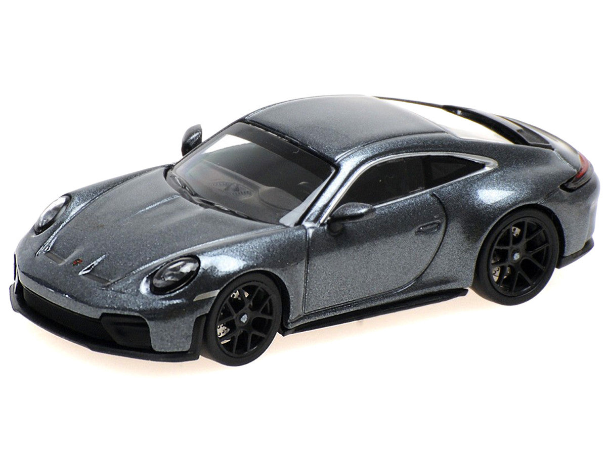 2025 Porsche 911 (992.2) GT3 Touring Gray Metallic Limited Edition to 240 pieces Worldwide 1/64 Diecast Model Car by Minichamps Minichamps