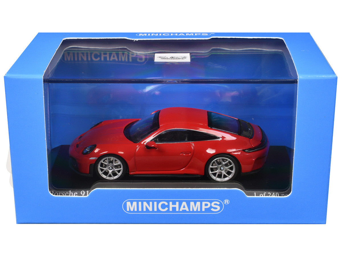2025 Porsche 911 (992.2) GT3 Touring Red Limited Edition to 240 pieces Worldwide 1/64 Diecast Model Car by Minichamps Minichamps