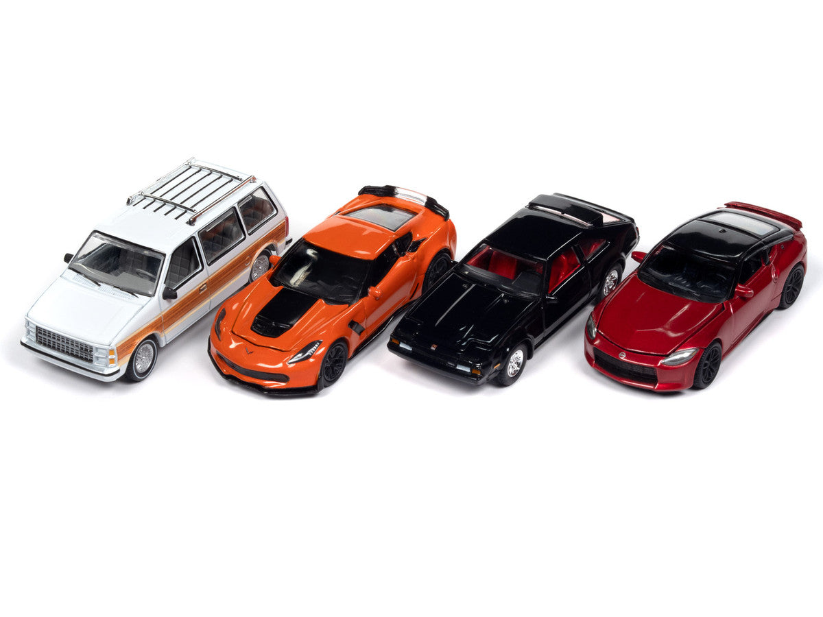 Auto World Premium 2024 Set A of 6 pieces Release 2 1/64 Diecast Model Cars by Auto World Autoworld