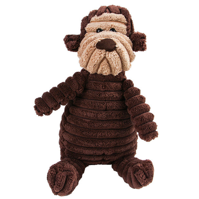 Vocal Animal Plush for Pet Dog Molar Teeth Cleaning Training Best YouTube Store