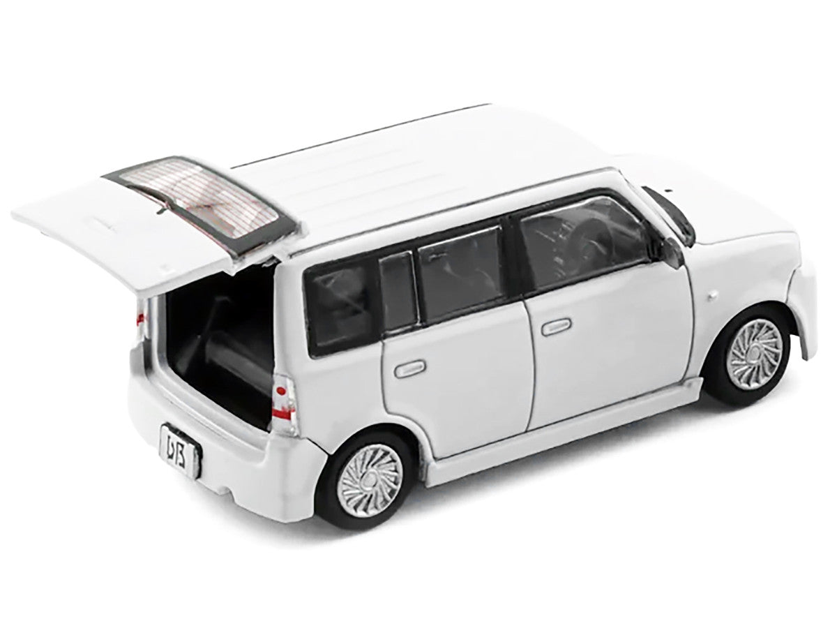 Toyota bB 2000 Van White with Extra Accessories 1/64 Diecast Model Car by BM Creations BM Creations