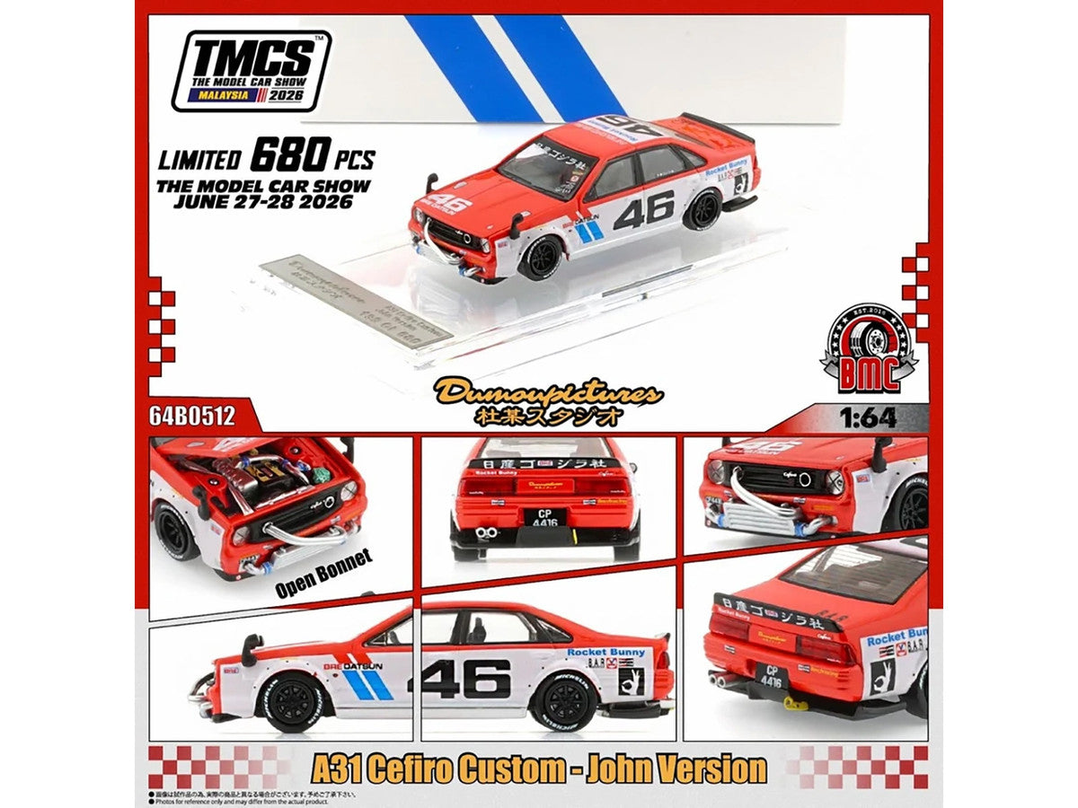 The Model Car Show (TMCS) Malaysia 2026 Set of 3 Pieces Limited Edition to 680 pieces Worldwide 1/64 Diecast Model Cars by BM Creations BM Creations