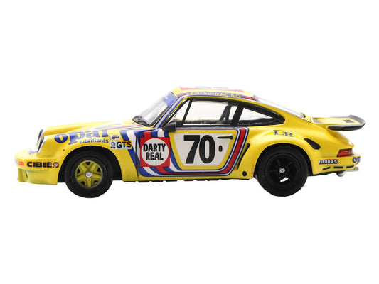 Porsche 911 Carrera RSR 3.0 #70 Henri Cachia - Raymound Touroul - Dennis Rua "ASA Cachia-Bondy" "24 Hours of Le Mans" (1974) 1/64 Model Car by Spark Spark