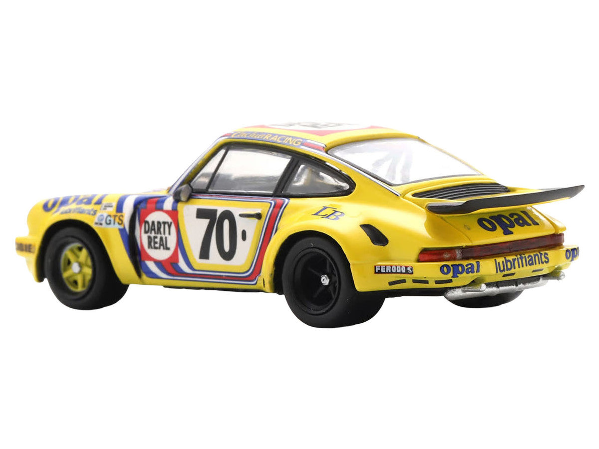 Porsche 911 Carrera RSR 3.0 #70 Henri Cachia - Raymound Touroul - Dennis Rua "ASA Cachia-Bondy" "24 Hours of Le Mans" (1974) 1/64 Model Car by Spark Spark