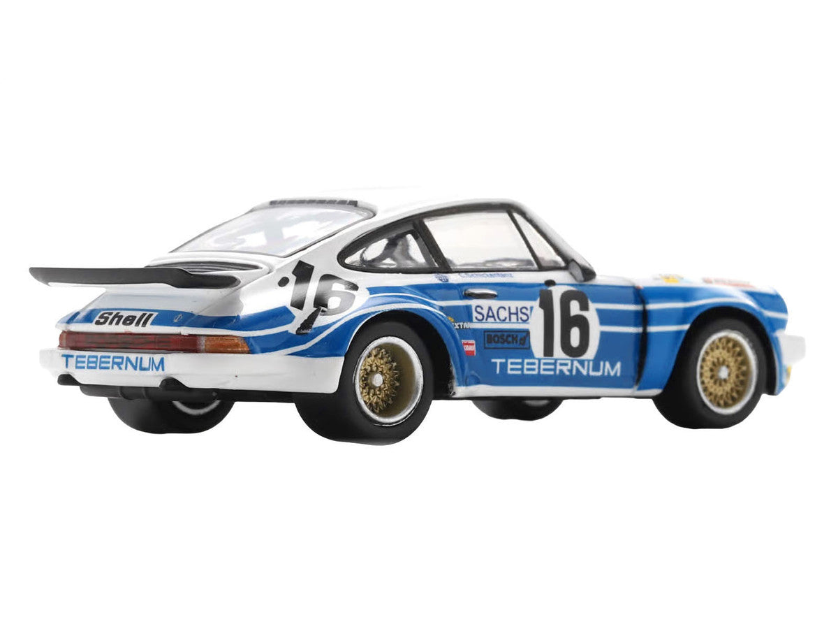 Porsche 911 Carrera RSR 3.0 #16 Clemens Schickentanz - Hartwig Bertrams "Joest Racing - Tebernum Racing" "24 Hours of Le Mans" (1975) 1/64 Model Car by Spark Spark