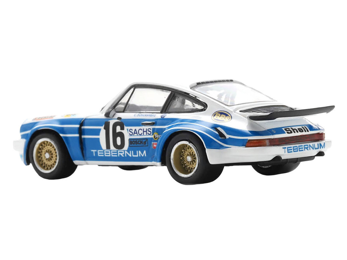 Porsche 911 Carrera RSR 3.0 #16 Clemens Schickentanz - Hartwig Bertrams "Joest Racing - Tebernum Racing" "24 Hours of Le Mans" (1975) 1/64 Model Car by Spark Spark