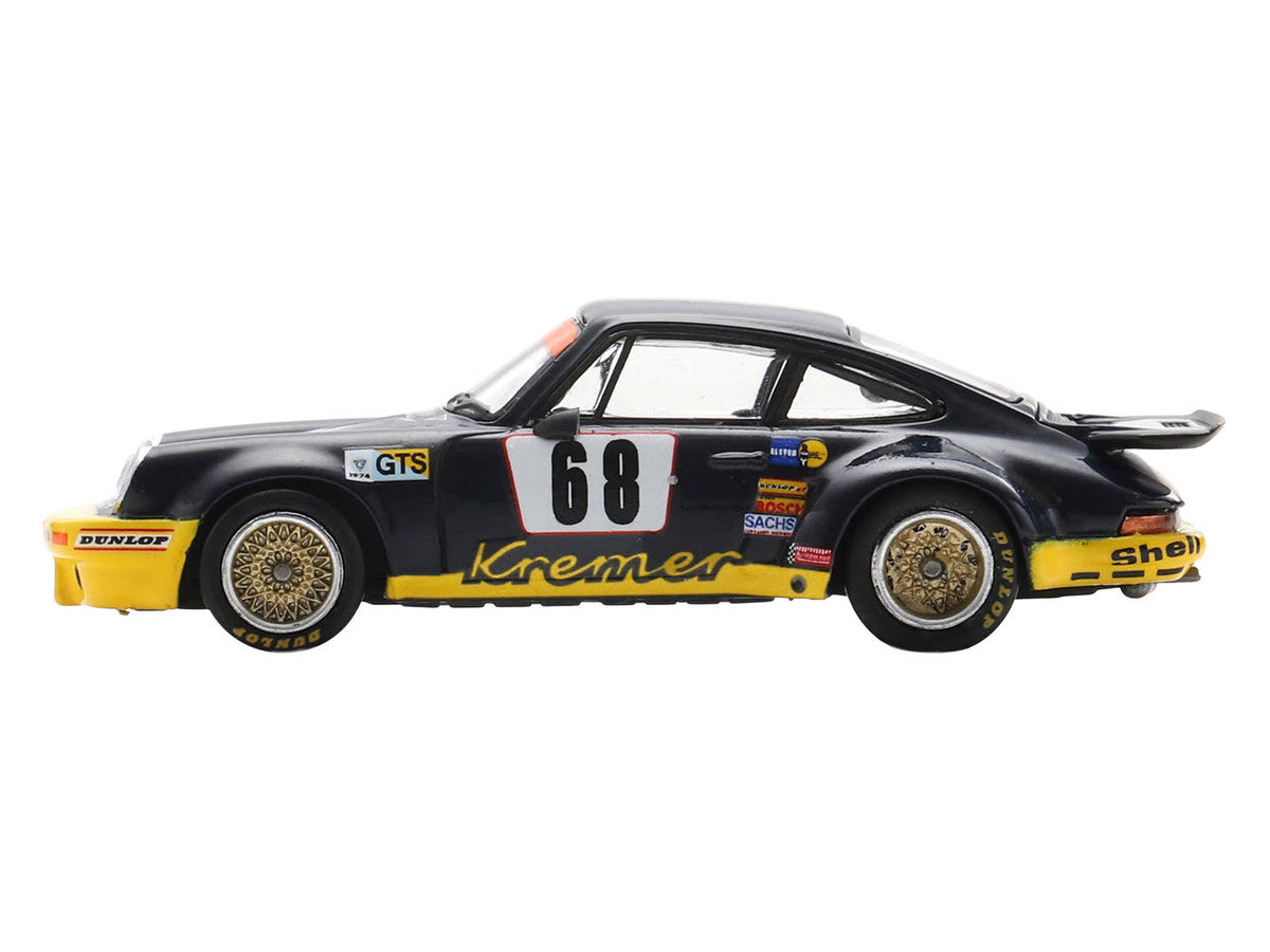Porsche 911 Carrera RSR #68 Erwin Kremer - Hans Heyer - Paul Keller "Samson Kremer Racing" "24 Hours of Le Mans" (1974) 1/64 Model Car by Spark-0