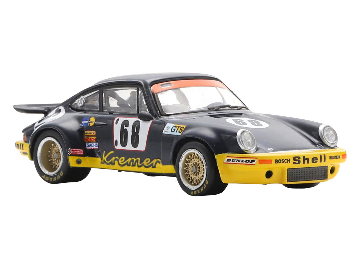 Porsche 911 Carrera RSR #68 Erwin Kremer - Hans Heyer - Paul Keller "Samson Kremer Racing" "24 Hours of Le Mans" (1974) 1/64 Model Car by Spark-2