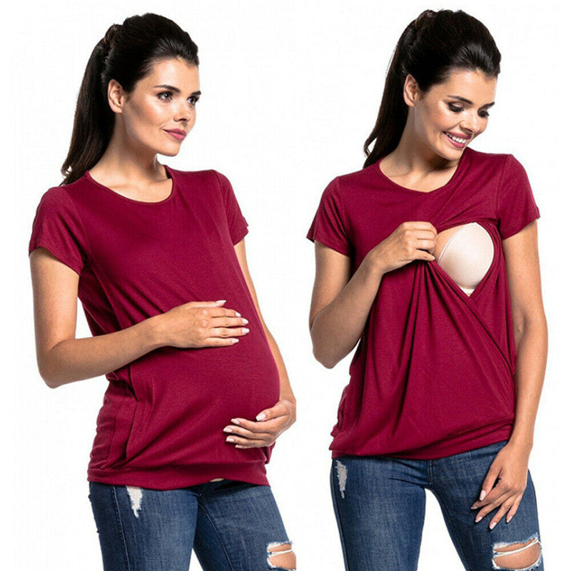 Maternity breastfeeding T-shirt
