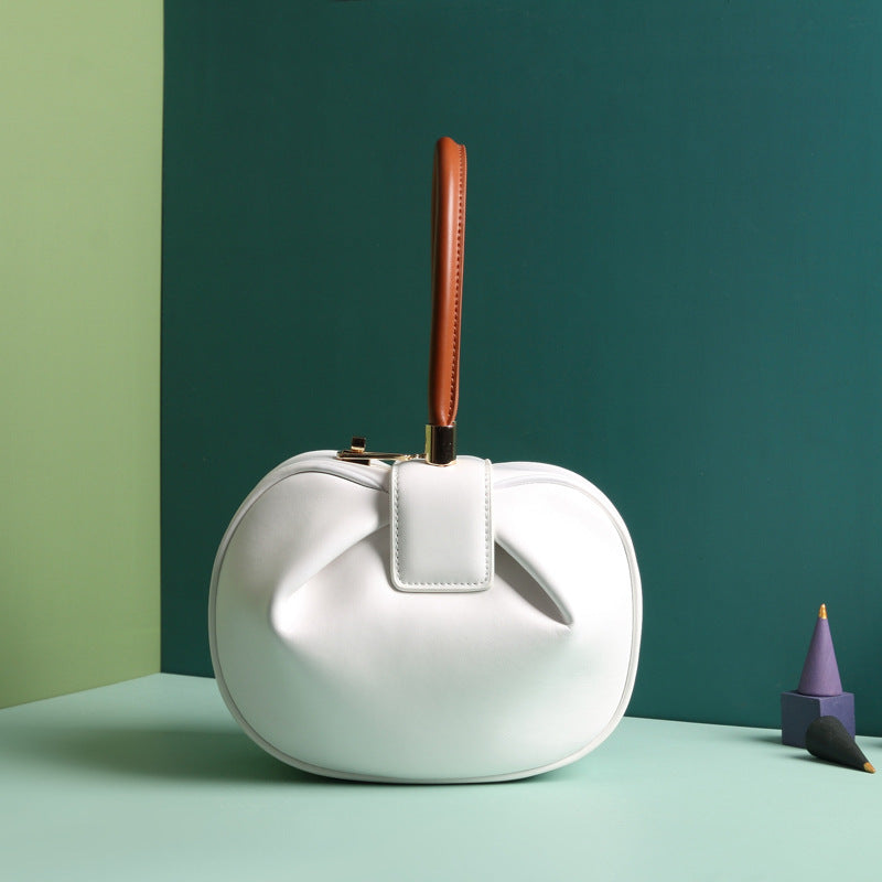 Leather handbags fashion dumplings handbag LadyShow.Store