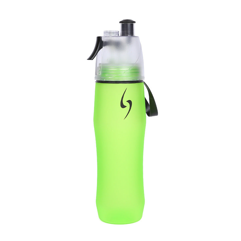 Plastic Spray Sports Water Bottle for Students LadyShow.Store