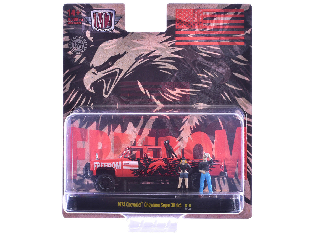 "Auto News" Release 15 Set of 4 Cars Limited Edition to 8500 pieces Worldwide 1/64 Diecast Model Cars by M2 Machines M2