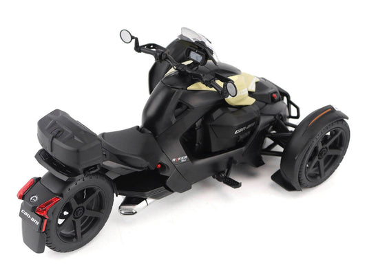 Can-Am Ryker Rally 3-Wheel Motorcycle Sand Storm and Black 1/12 Diecast Model by BRP Models BRP Models