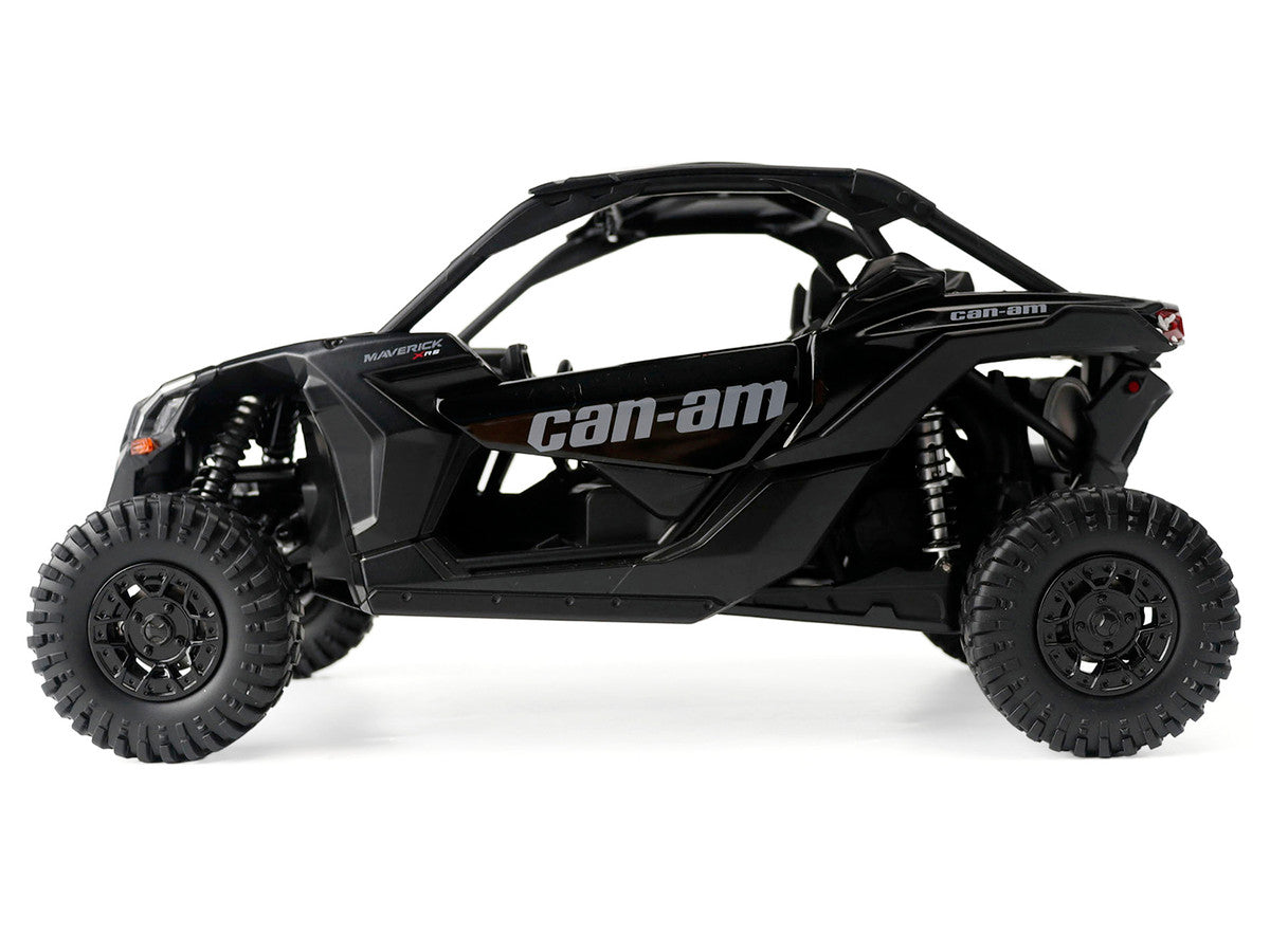 Can-Am Maverick X3 X RS Turbo RR Black 1/12 Diecast Model by BRP Models BRP Models