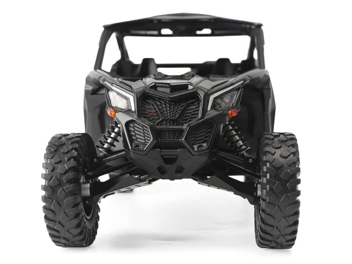 Can-Am Maverick X3 X RS Turbo RR Black 1/12 Diecast Model by BRP Models BRP Models