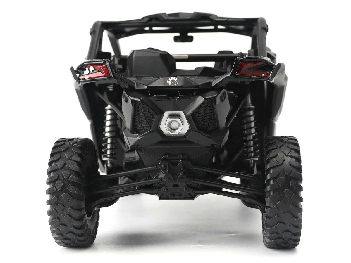 Can-Am Maverick X3 X RS Turbo RR Black 1/12 Diecast Model by BRP Models BRP Models