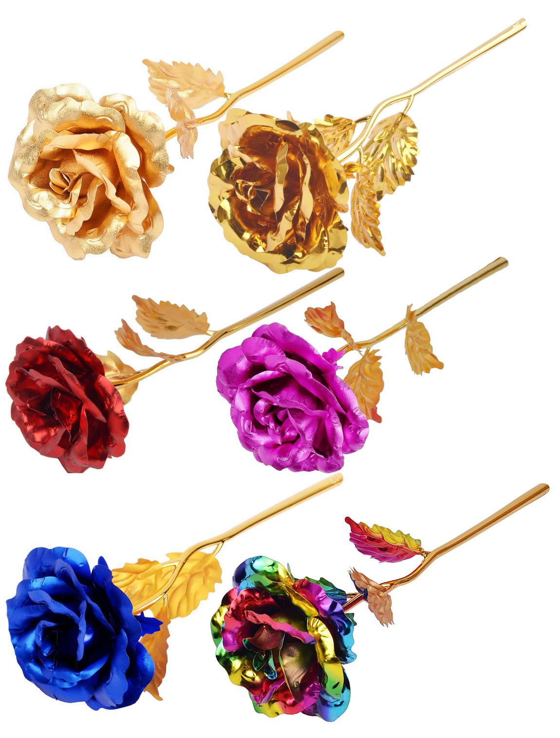 Golden Rose Valentine's Day Gift CJD