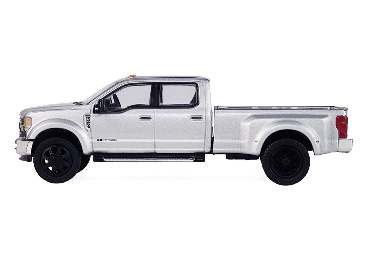 2022 Ford F-450 Super Duty Pickup Truck Iconic Silver Metallic "Auto Mall" Series 8 1/64 Diecast Model Car by Greenlight Greenlight
