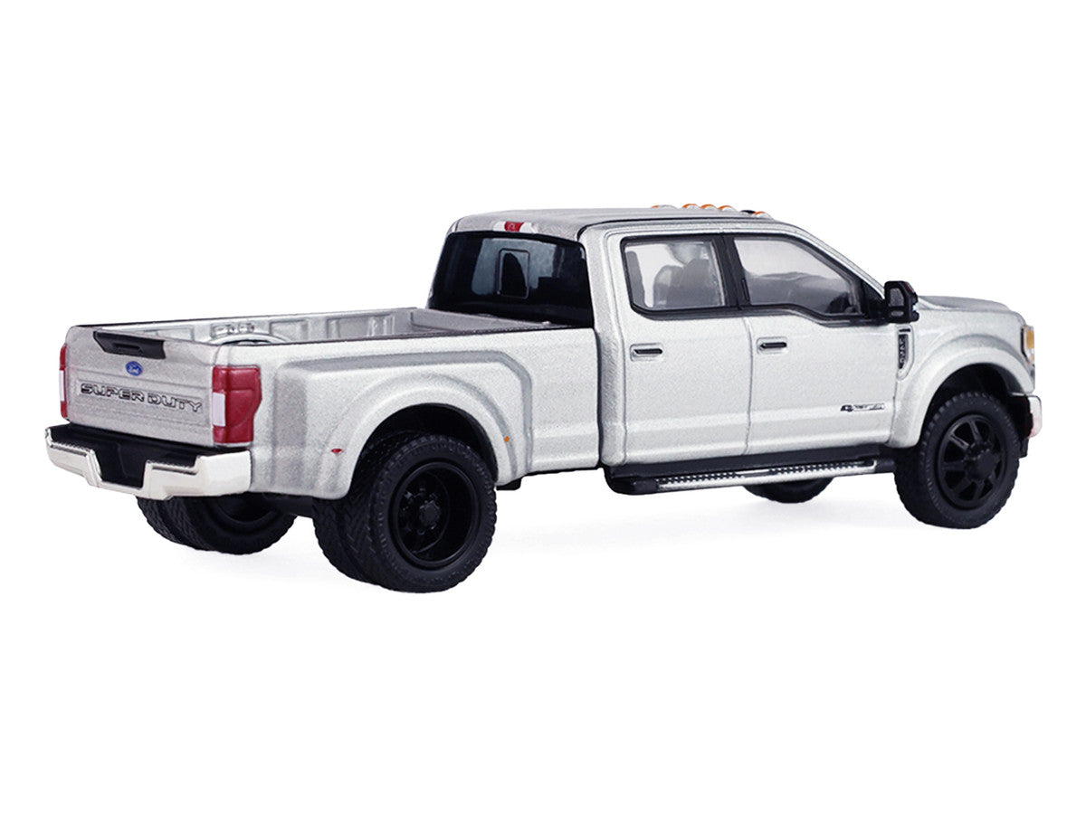 2022 Ford F-450 Super Duty Pickup Truck Iconic Silver Metallic "Auto Mall" Series 8 1/64 Diecast Model Car by Greenlight Greenlight