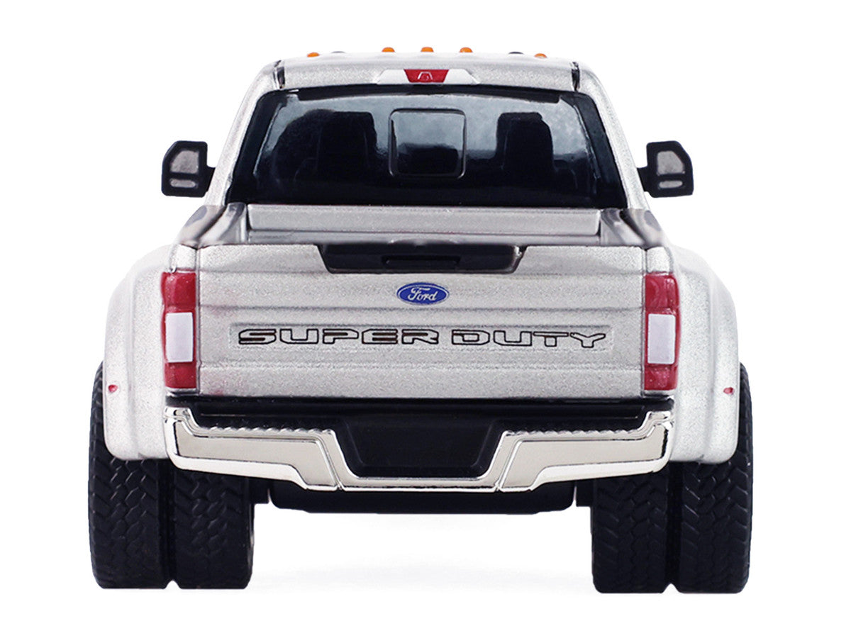 2022 Ford F-450 Super Duty Pickup Truck Iconic Silver Metallic "Auto Mall" Series 8 1/64 Diecast Model Car by Greenlight Greenlight