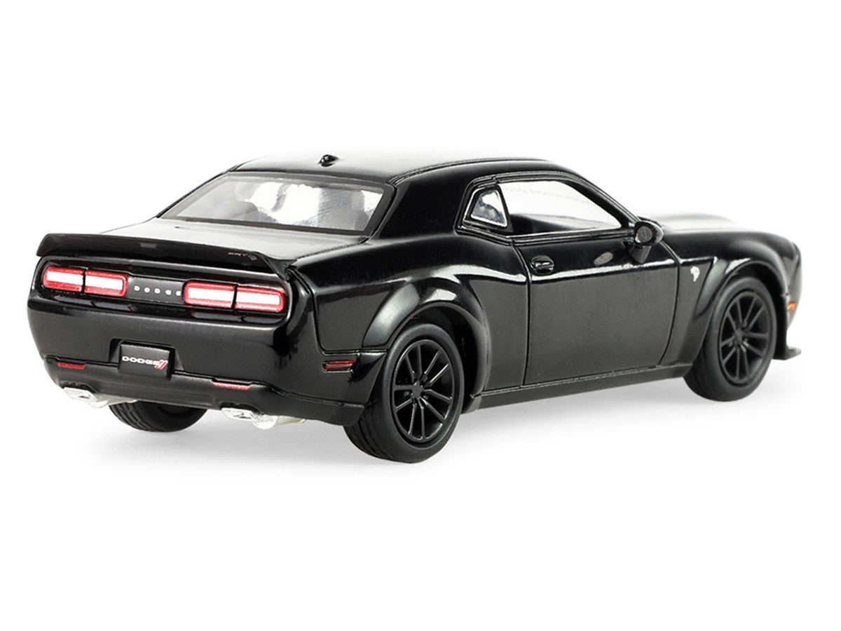 2023 Dodge Challenger SRT Hellcat Widebody Black "Auto Mall" Series 8 1/64 Diecast Model Car by Greenlight Greenlight