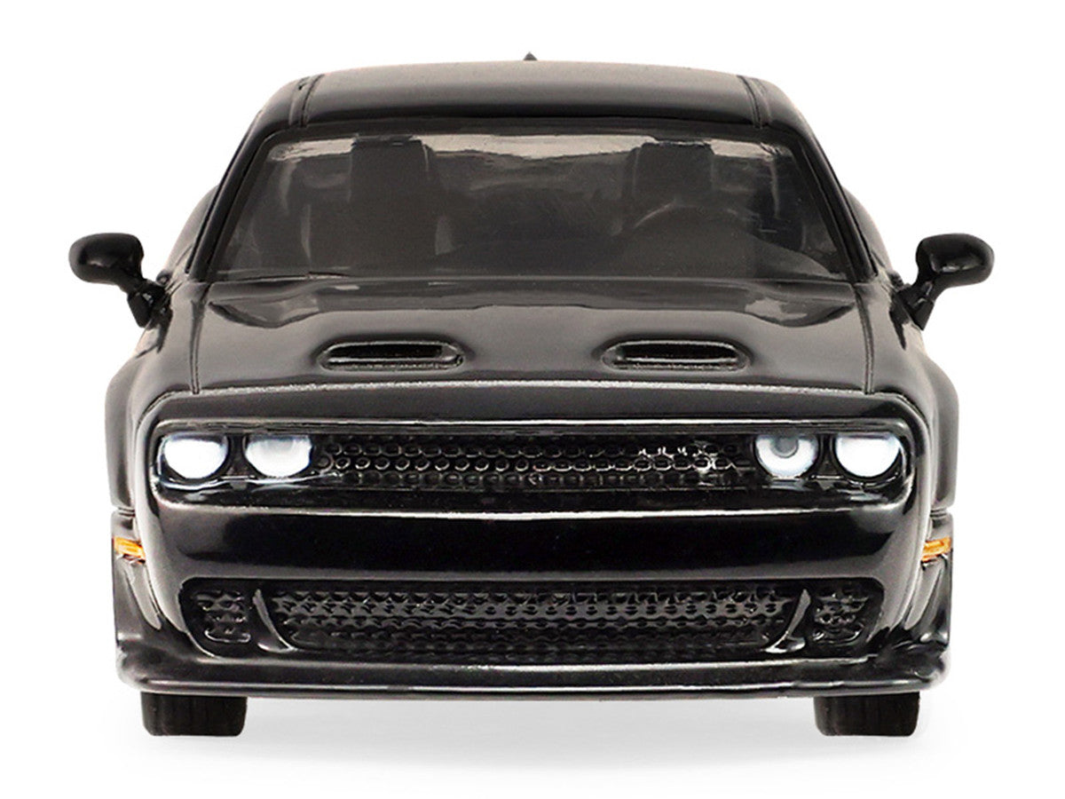2023 Dodge Challenger SRT Hellcat Widebody Black "Auto Mall" Series 8 1/64 Diecast Model Car by Greenlight Greenlight