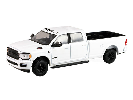 2023 Ram 2500 Bighorn Pickup Truck White "Auto Mall" Series 8 1/64 Diecast Model Car by Greenlight Greenlight