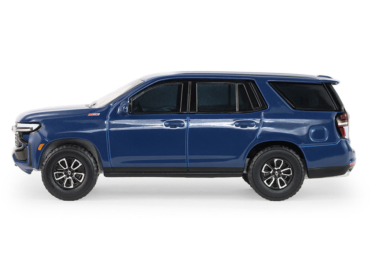 2024 Chevrolet Tahoe Midnight Blue Metallic "Auto Mall" Series 8 1/64 Diecast Model Car by Greenlight Greenlight