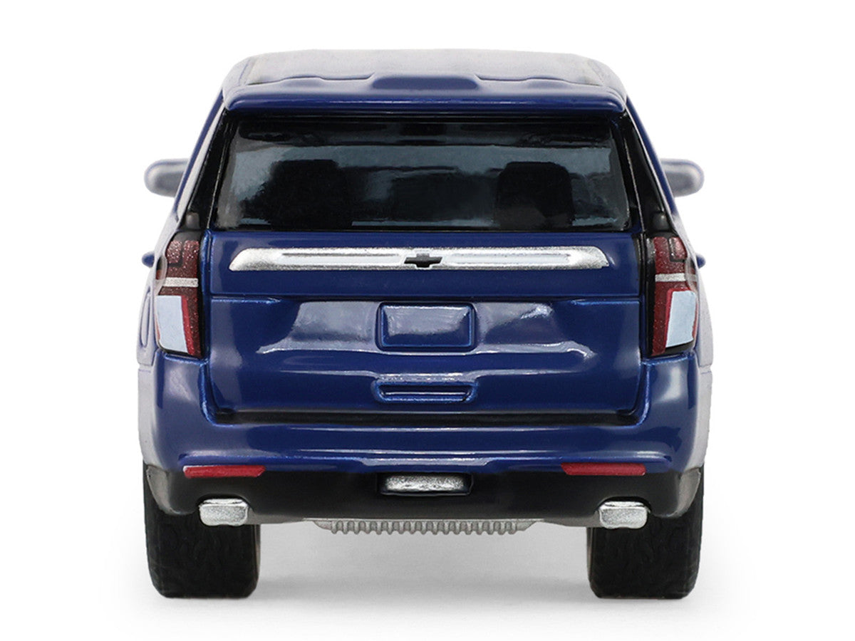 2024 Chevrolet Tahoe Midnight Blue Metallic "Auto Mall" Series 8 1/64 Diecast Model Car by Greenlight Greenlight