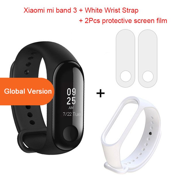Global Version Xiaomi mi band 3 Fitness Tracker Smart Bracelet 0.78 OLED Touch Screen 50M Waterproof miband 3 Xiomi band 3 Best YouTube Store