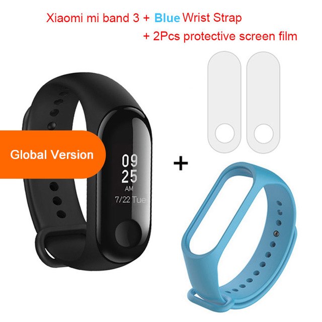 Global Version Xiaomi mi band 3 Fitness Tracker Smart Bracelet 0.78 OLED Touch Screen 50M Waterproof miband 3 Xiomi band 3 Best YouTube Store