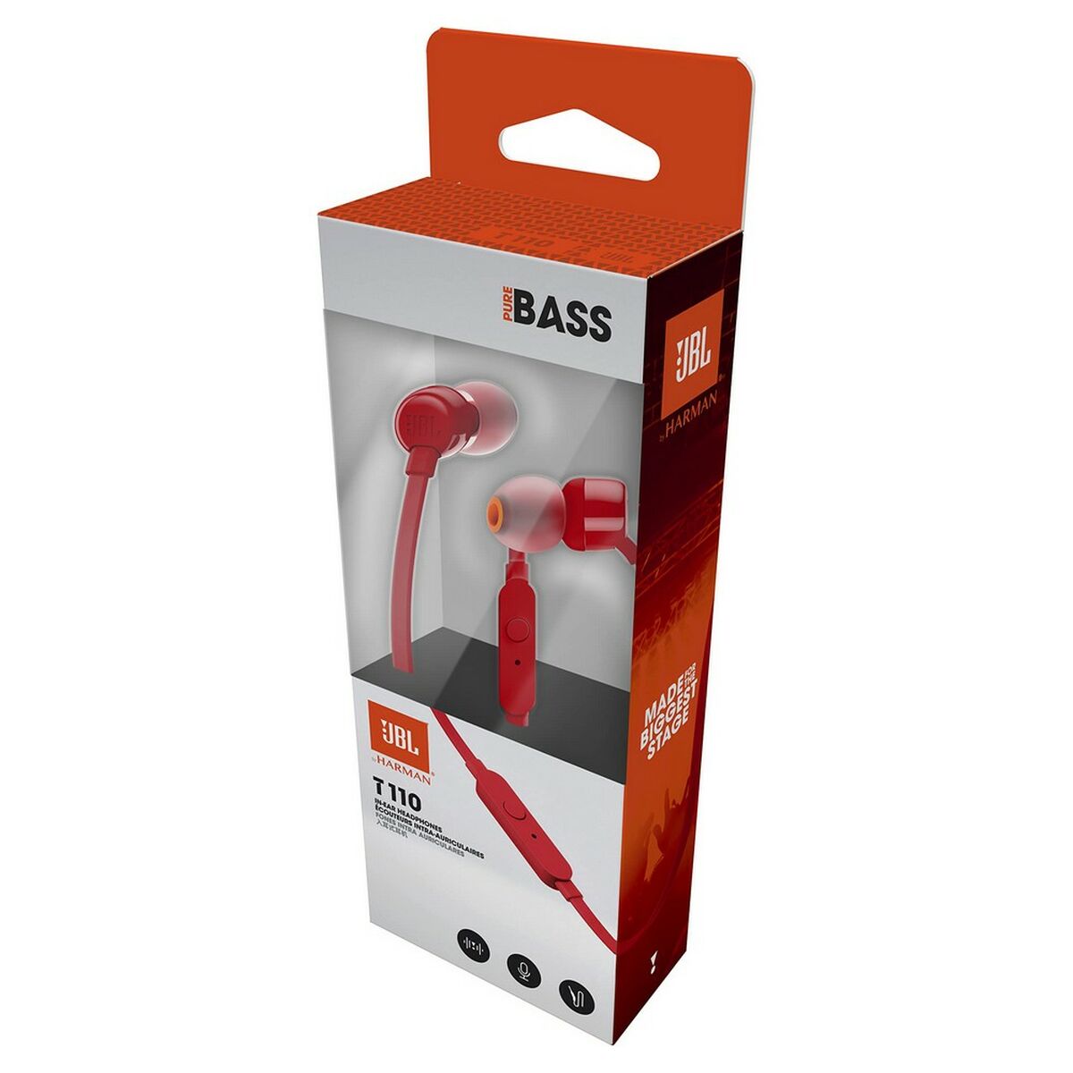 Headphones with Microphone JBL T110-17