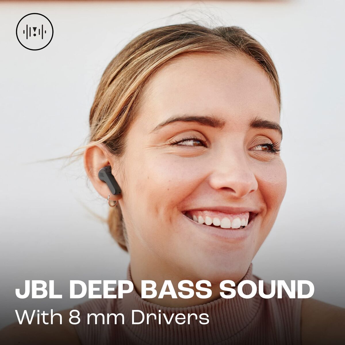 Headphones JBL Wave Beam Black-5