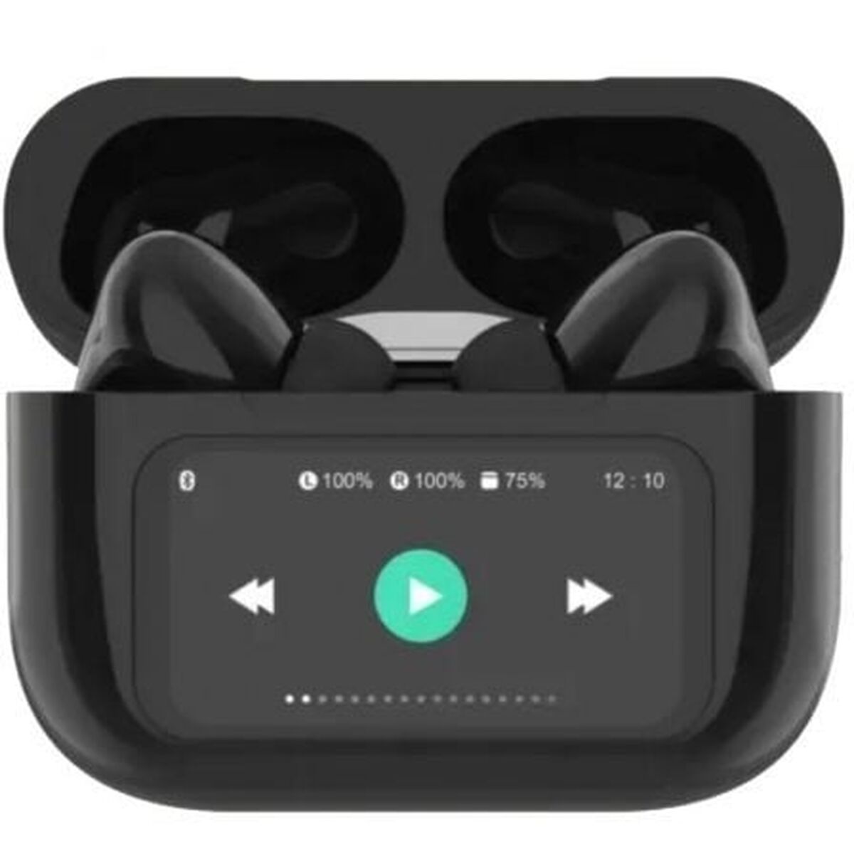 Headphones Qubo TWS-400BK BK-0